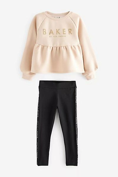 Baker by Ted Baker Shirt & Leggings Baker by Ted Baker Schößchen-Pullover + günstig online kaufen