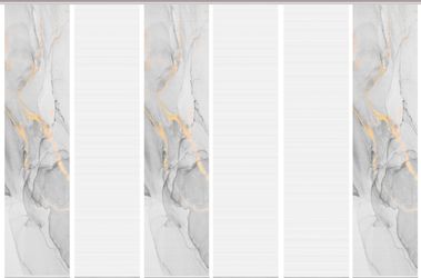 Vision S Schiebegardine "MARMOSA 6er SET" Paneelwagen 6 Stk. tlg. Bambus-Op günstig online kaufen