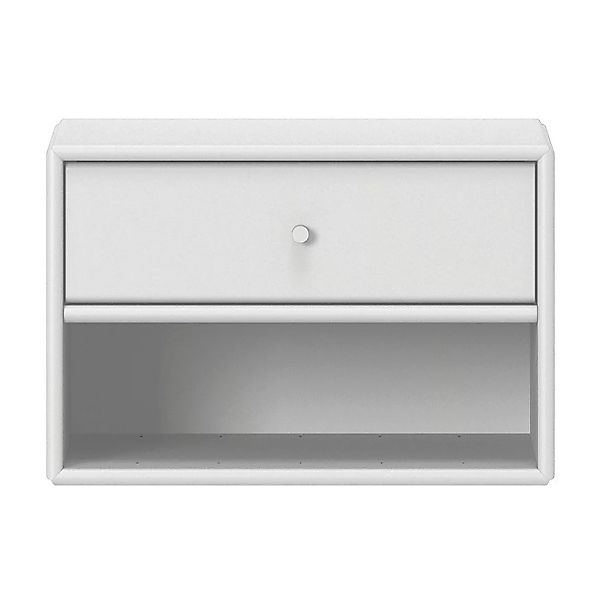 Montana - Dash Nachttisch - new white 101/lackiert/BxHxT 35,4x24x30cm/Wasse günstig online kaufen