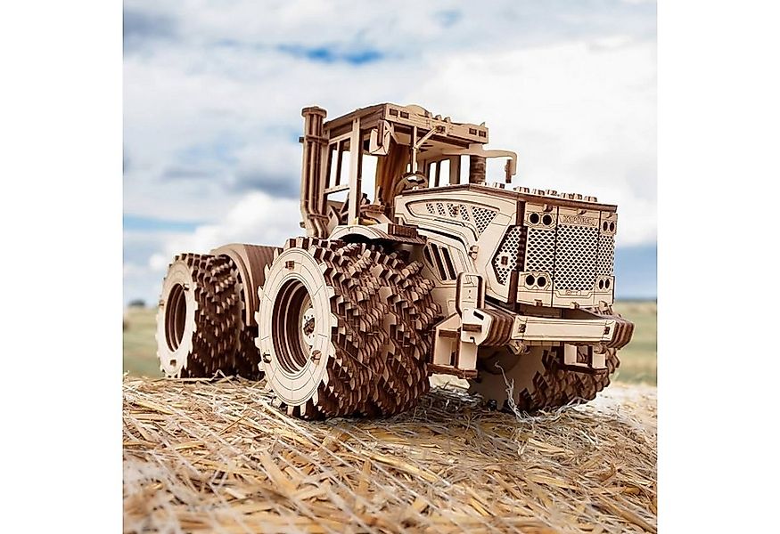 Eco Wood Art Modellbausatz Eco-Wood-Art Kirovets K-7M Traktor Mechanisches günstig online kaufen