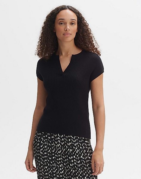 OPUS Strickpullover Strickshirt POLINNA Slim aus BCI Cotton Mix günstig online kaufen