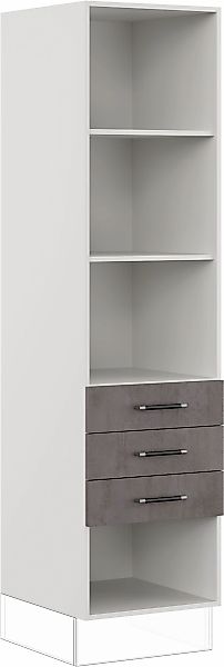 IMPULS KÜCHEN Seitenschrank »"Prag", Breite/Höhe: 50/190,7 cm, mit Soft-Clo günstig online kaufen