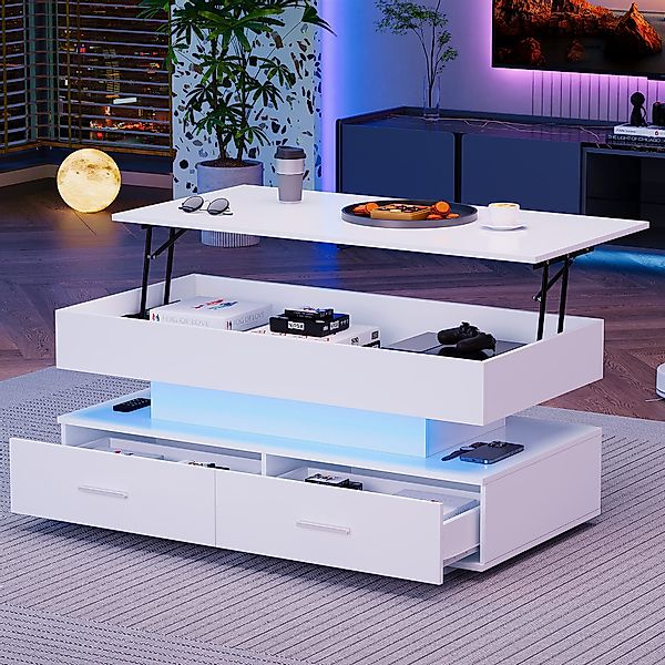 HAUSS SPOLE Couchtisch hydraulisch höhenverstellbarer Couchtisch günstig online kaufen