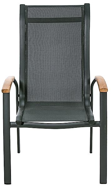 Dehner Gartenstuhl Stapelstuhl Chicago Wood, 108.5 günstig online kaufen