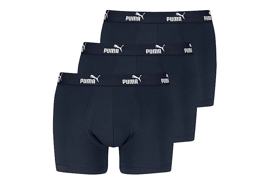 PUMA Boxer Everyday Cotton Stretch (3-St) mit umlaufendem Markenschriftzug günstig online kaufen