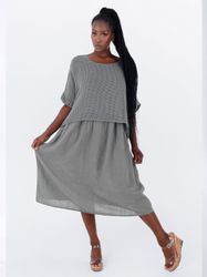 YC Fashion & Style Sommerkleid Lagenlook-Kleid günstig online kaufen