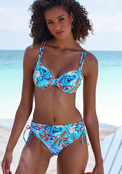 Venice Beach Bügel-Bikini-Top "Caru" mit modernem Allover-Print günstig online kaufen