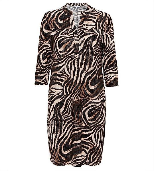 MONACO blue Druckkleid Tunikakleid koerpernah im Animaldruck günstig online kaufen