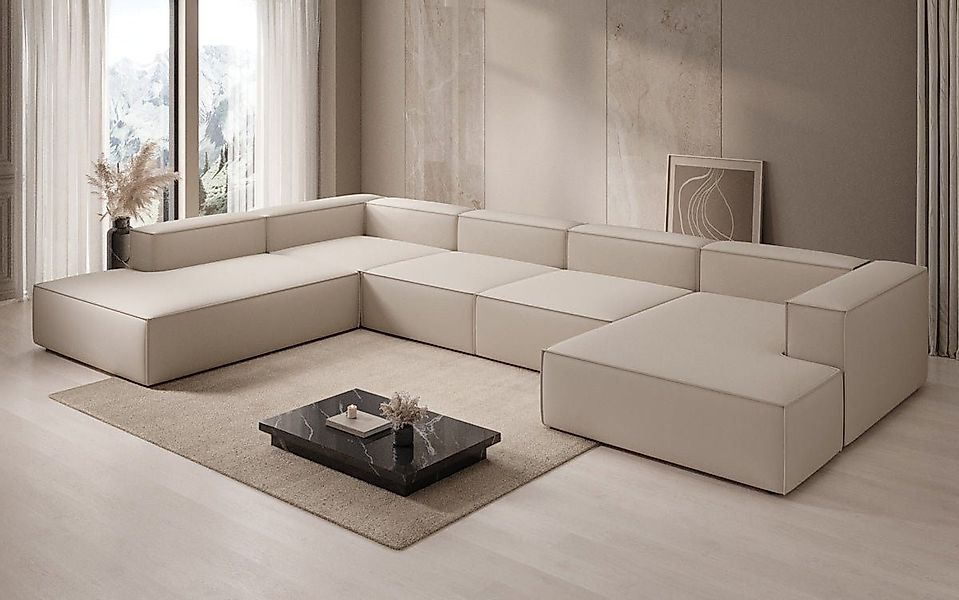 Luxusbetten24 Sofa Designer Sofa Lesley U günstig online kaufen