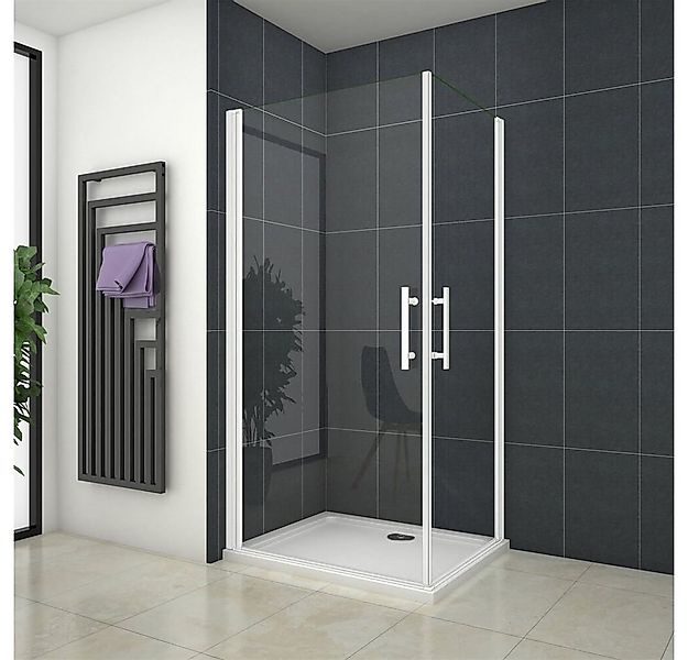 duschspa Eckdusche Duschkabine Eckeinstieg Drehtür Schwingtür Duschabtrennu günstig online kaufen