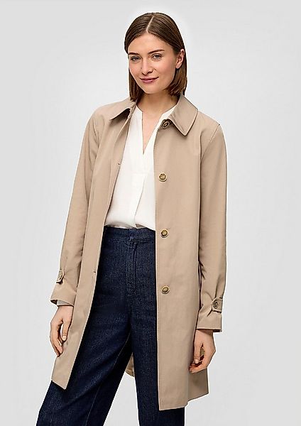 s.Oliver Trenchcoat Outdoor-Jacke Mantel mit Bindegürtel günstig online kaufen