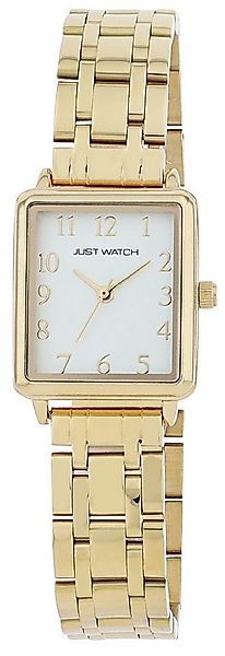 JUST WATCH Quarzuhr JW10268 Damenuhr, Edelstahl Gliederarmband, versch. Far günstig online kaufen