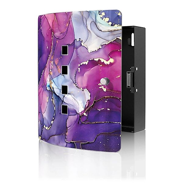 Banjado Design Schlüsselkasten Aus Edelstahl Für 10 Schlüssel 24x21,5x7cm M günstig online kaufen