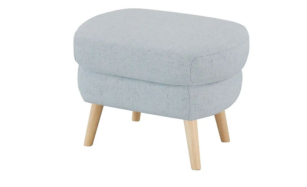 Hocker  Somero ¦ blau ¦ Maße (cm): B: 62 H: 43 T: 47.0 Polstermöbel > Hocke günstig online kaufen