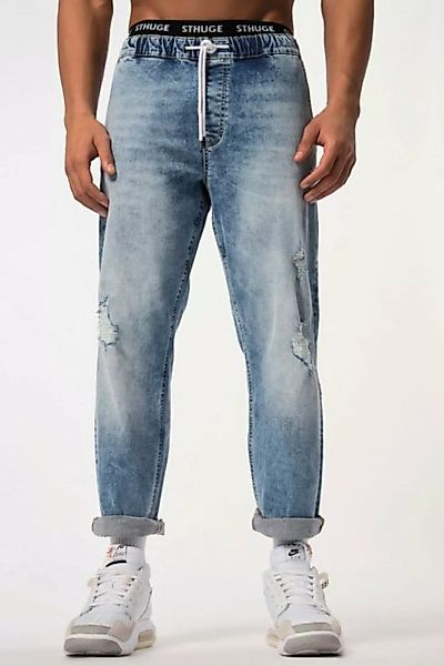 STHUGE 5-Pocket-Jeans STHUGE Jeans FLEXLASTIC® Denim Destroyed Look günstig online kaufen