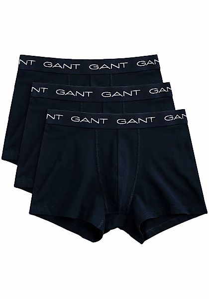 Gant Boxershorts, 3 Stk. mit elastischem Logobund günstig online kaufen