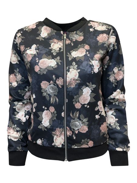 Worldclassca Bomberjacke Worldclassca Damen Bomberjacke Blumenprint günstig online kaufen