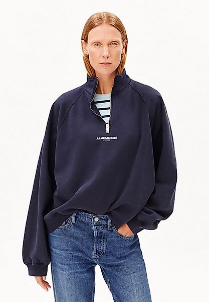 Armedangels Sweatshirt GMT DYE TROYER Sweatshirt aus Bio-Baumwolle Oversize günstig online kaufen