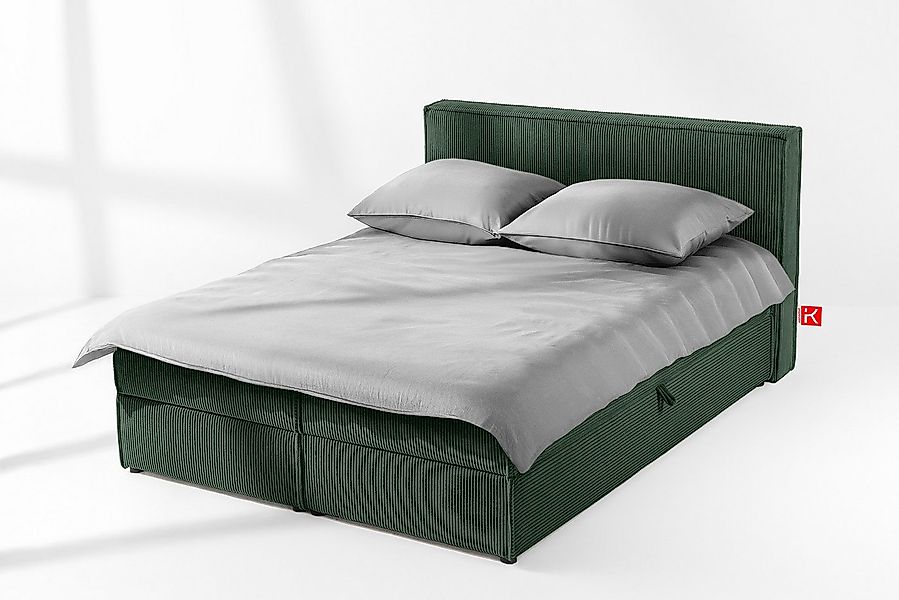 KONSIMO® Polsterbett ROTI Boxspringbett, inkl. Matratze und Kaltschaum Topp günstig online kaufen