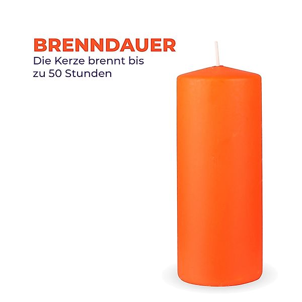 HS Candle Stumpenkerze Säulenkerze Ø7cm (4-tlg), günstig online kaufen
