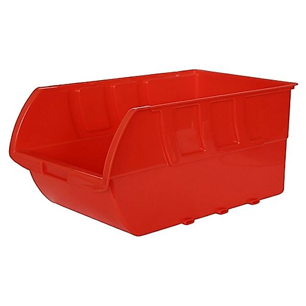 PROREGAL Sichtlagerkasten aus Kunststoff Rot BxHxT 12x16x23cm1 Stück günstig online kaufen