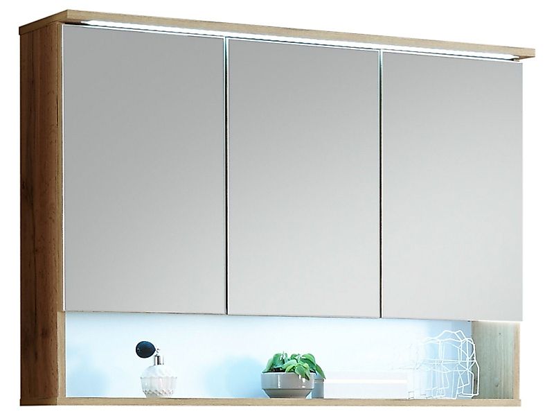 PREISBRECHER Spiegelschrank Bella 100 x 70 günstig online kaufen