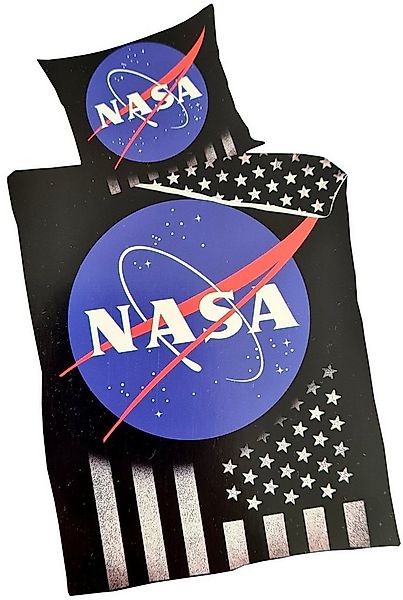 NASA Bettwäsche NASA Kinderbettwäsche 135x200cm Baumwolle, Baumwolle, 100% günstig online kaufen