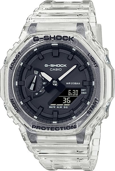 CASIO G-SHOCK Chronograph GA-2100SKE-7AER, Quarzuhr, Armbanduhr,Herrenuhr,d günstig online kaufen