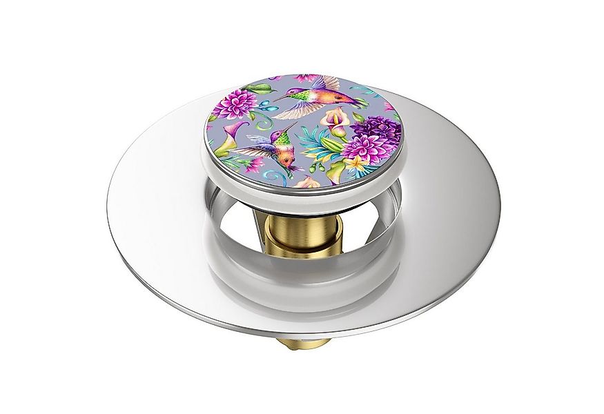 Sanilo Waschbeckenstöpsel Pop-Up Kolibri, hochwertig, universell, mit Motiv günstig online kaufen