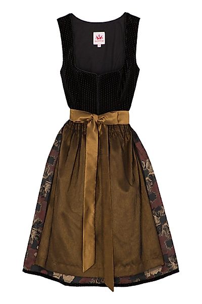 Spieth & Wensky Dirndl Samt Dirndl günstig online kaufen