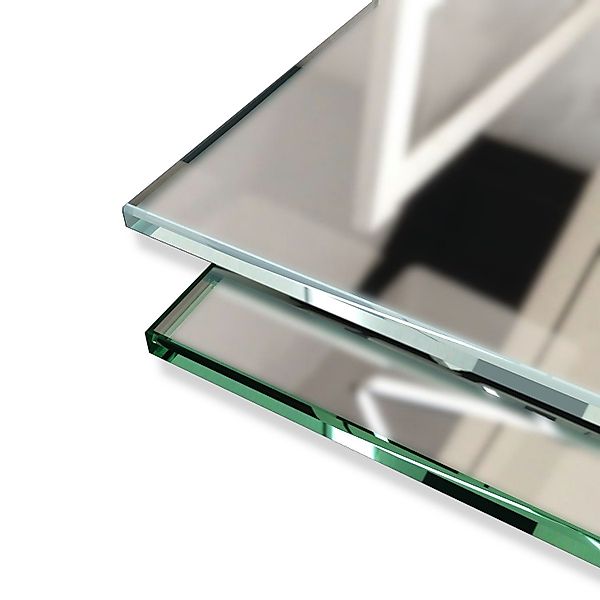 MySpiegel.de Wandspiegel Rahmenloser Clearwhite Premium Spiegel günstig online kaufen