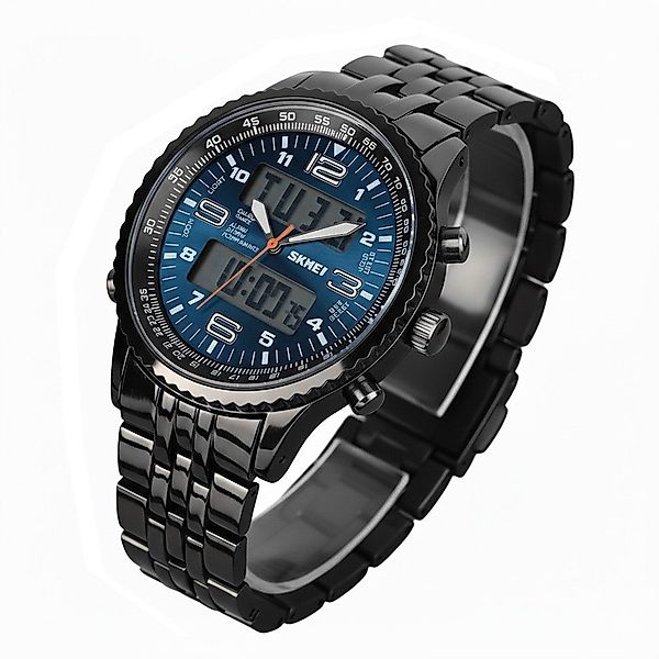 Taffstyle Quarzuhr Multifunktions Herren Armbanduhr Stoppuhr günstig online kaufen