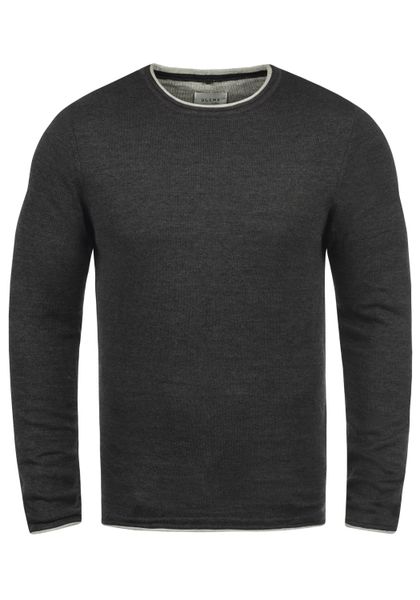 Blend Rundhalspullover BHOdin Strickpullover mit aufgerollten günstig online kaufen