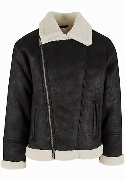 URBAN CLASSICS Winterjacke Urban Classics Shearling Biker Jacket (1-St) günstig online kaufen