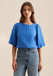 seidensticker Shirtbluse Schwarze Rose Kurzarm Rundhals günstig online kaufen
