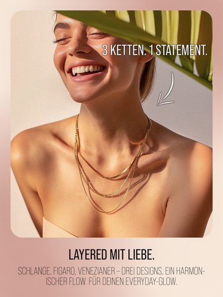 THIORA Gliederkette Layering Kette "Layers of günstig online kaufen