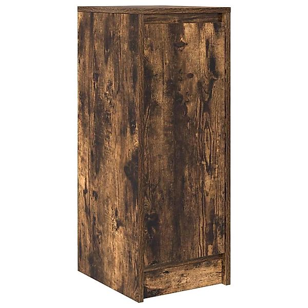 vidaXL Sideboard Räuchereiche 29,5x34x76 cm Holzwerkstoff 861611 günstig online kaufen