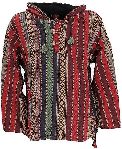 Guru-Shop Sweater Goa Kapuzenshirt, Baja Hoodie, Boho Style.. alternative B günstig online kaufen