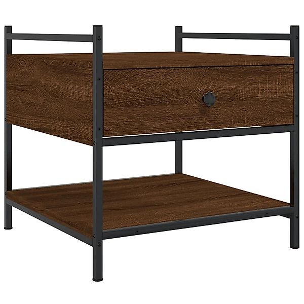 vidaXL Couchtisch Couchtisch Braun Eichen-Optik 50x50x50 günstig online kaufen