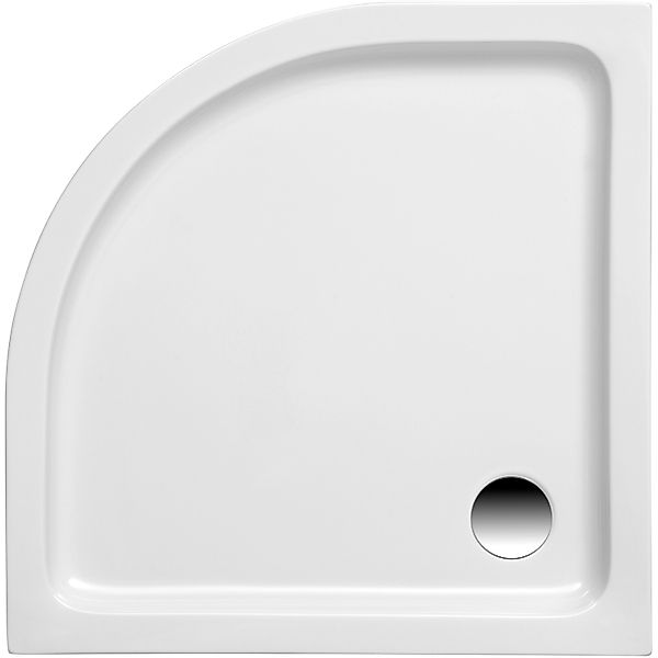 Ottofond Duschwanne Kraton Viertelkreis 80 cm x 80 cm Weiß günstig online kaufen