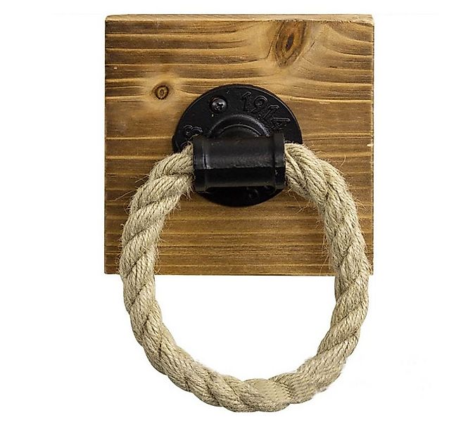 BAYLI Regal 2er Set Industrial Rohr Handtuchhalter mit Seil für Badezimmer, günstig online kaufen