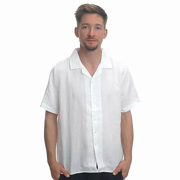 Kurzarmhemd "Linen Short Sleeved Shirt" günstig online kaufen