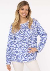 Zwillingsherz Sweater "Leo allover" mit animalischem günstig online kaufen