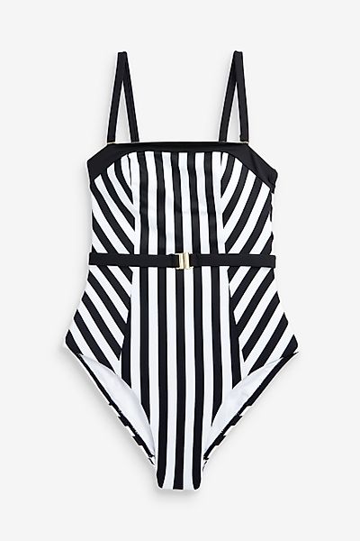 Next Badeanzug Bauchkaschierender Bandeau-Badeanzug (1-St) günstig online kaufen
