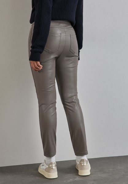 STREET ONE Lederhose High Waist günstig online kaufen