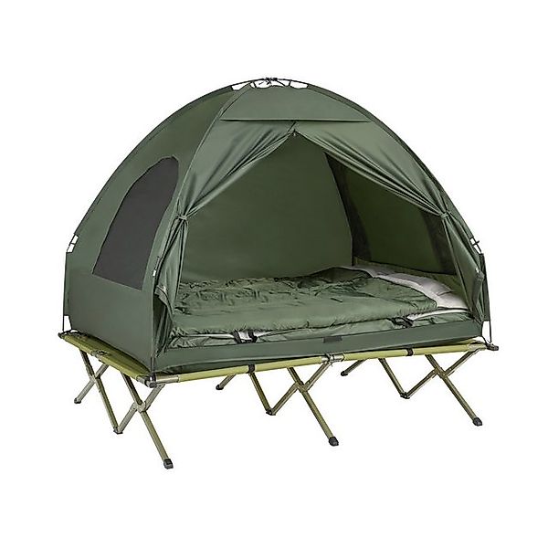 SoBuy Feldbett OGS32 Campingzelt 4in1-Zelt mit Campingliege Schlafsack Luft günstig online kaufen