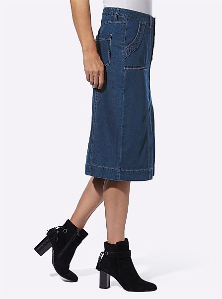Witt A-Linien-Rock Jeansrock günstig online kaufen