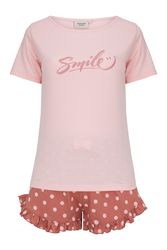 Mademoiselle Sommeil Shorty mit Motivdruck (2 günstig online kaufen