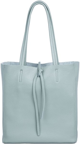Caspar Schultertasche Mittelgroße Leder Shopper Damen günstig online kaufen