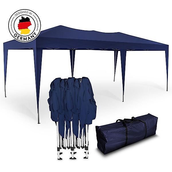 Kronenburg Partyzelt 3x6m wasserdicht - Gartenpavillon, günstig online kaufen